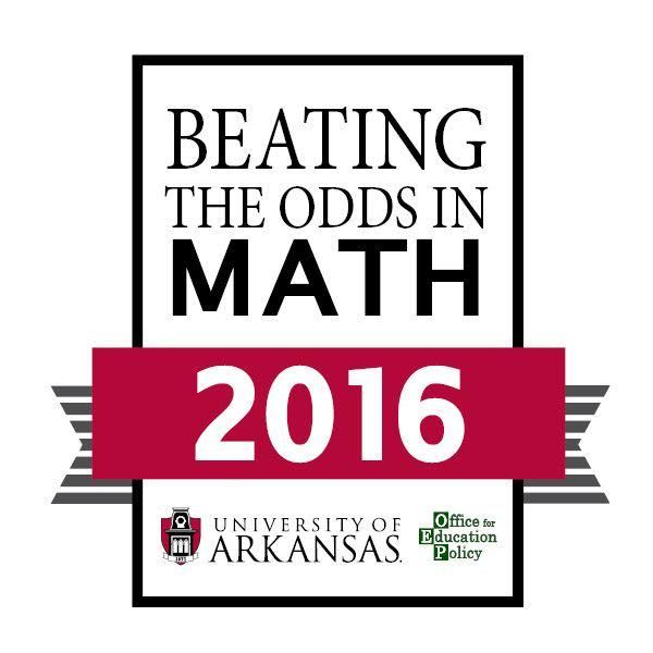 Beating the odds in math 2016 University of arkansas
