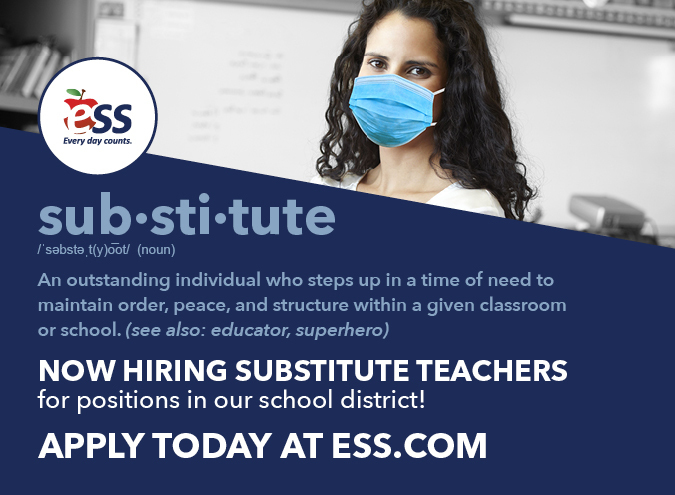substitute flyer