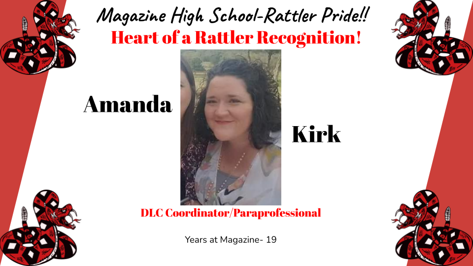 Heart of a Rattler Recognition: Mrs. Kirk
