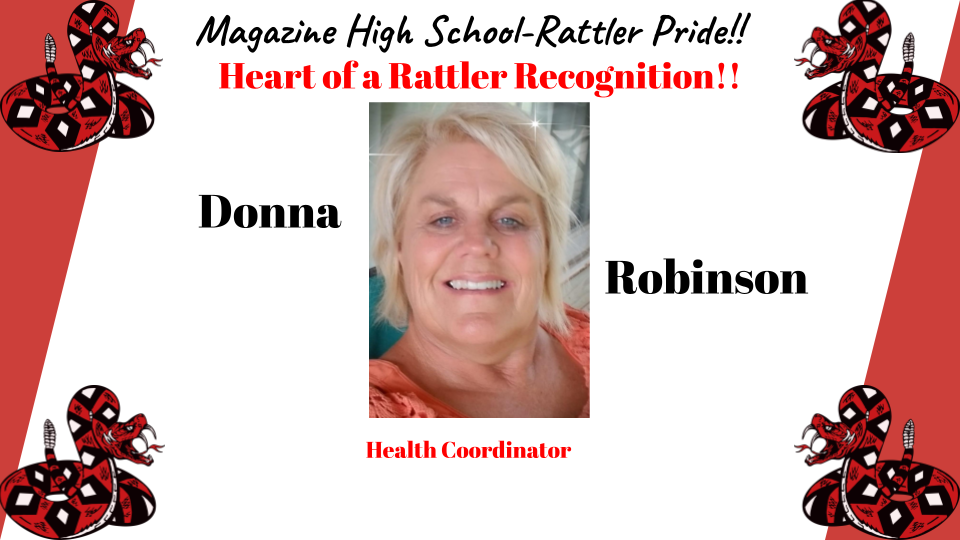 Heart of a Rattler Recognition: Mrs. Robinson