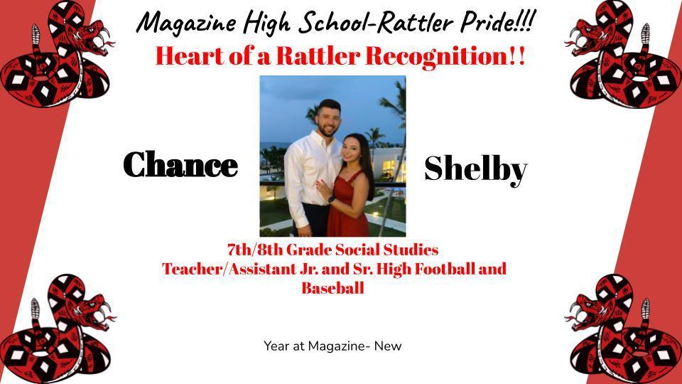Heart of a Rattler Recognition: Coach Shelby