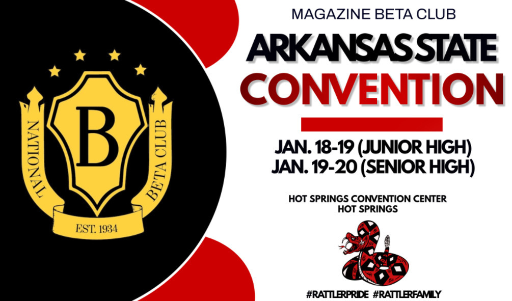 Beta Club State Convention Graphic