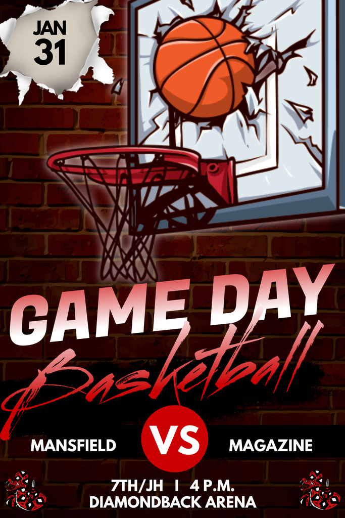 Basketball Game Day Graphic
